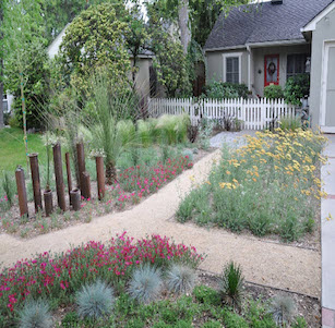 Cottage Entry Garden